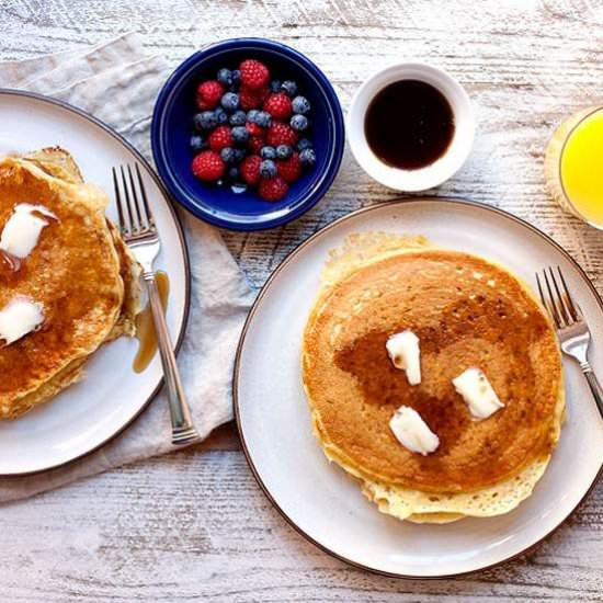 Greek Yogurt Pancakes