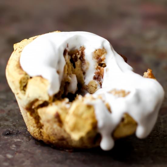 Oil-Free Gluten-Free Vegan Cinnamon Rolls