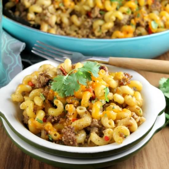 Zesty Taco Pasta Bake