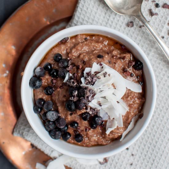 Buckwheat Chocolate Porridge