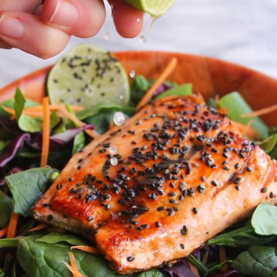 Honey Lime Salmon