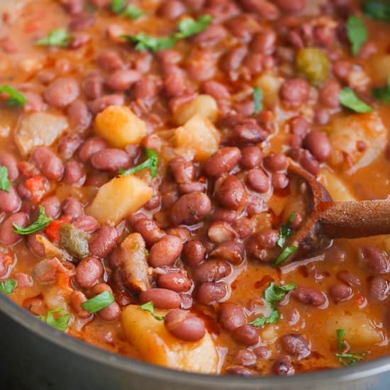 Puerto Rican Style Beans