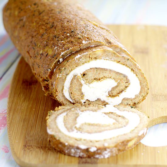 Carrot Cake Roll
