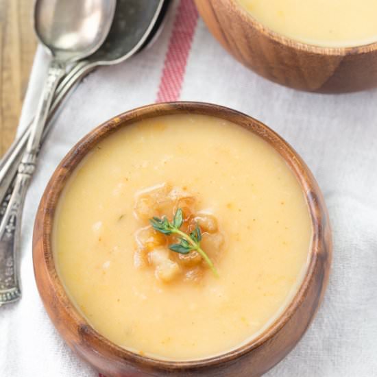 Pear and Potato Soup