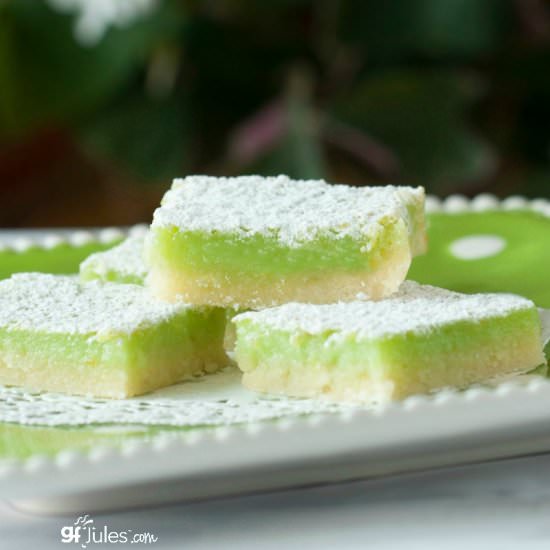 Gluten Free Lemon Bars (or Lime)