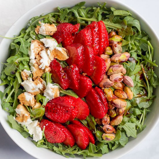 Strawberry Arugula Salad