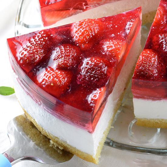 Strawberry Jello Cake