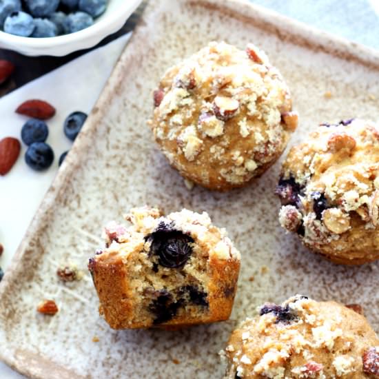 Blueberry Banana Muffins