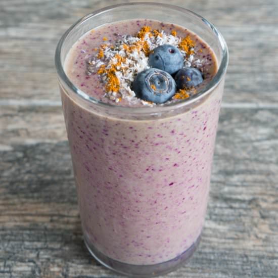 Blueberry Avocado Spinach Smoothie