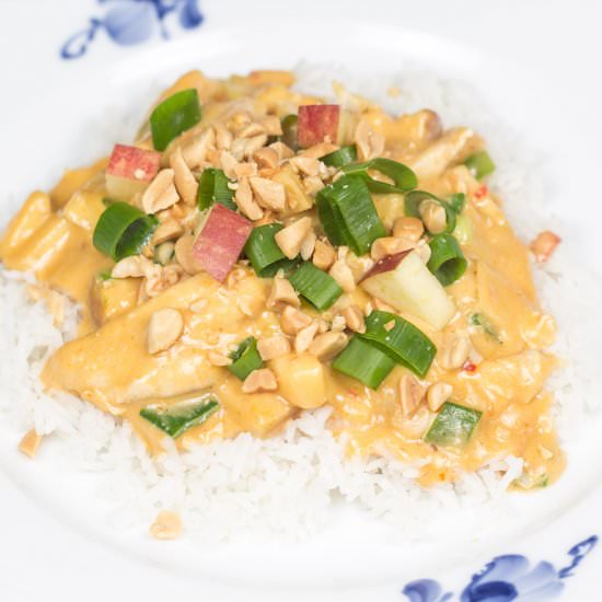Creamy Peanut Butter Chicken