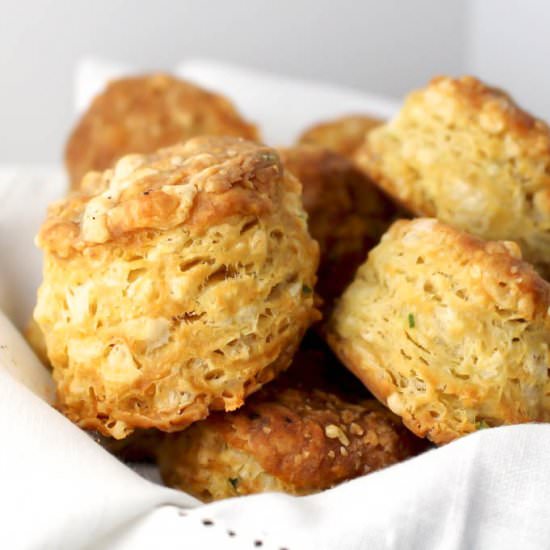 Irish Cheddar and Stout Biscuits