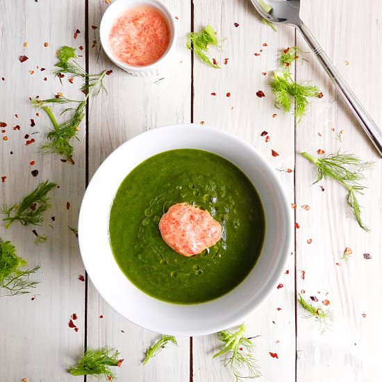 Spinach and Fennel Soup