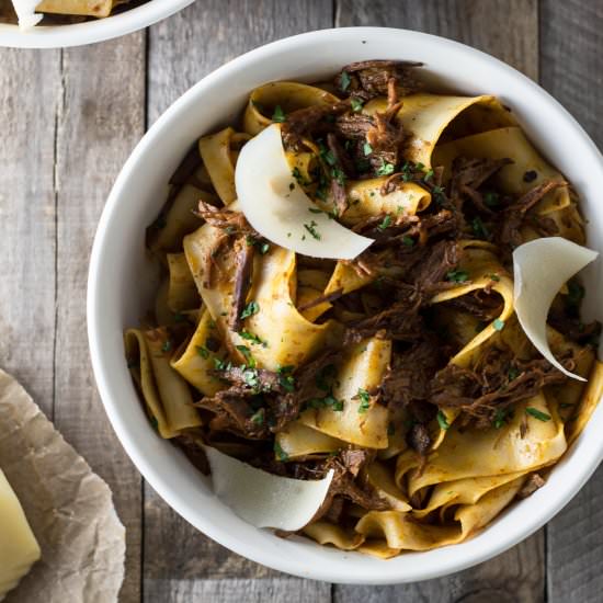 Pappardelle with Short Rib Ragu