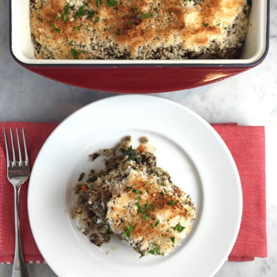Chicken & Wild Rice Casserole