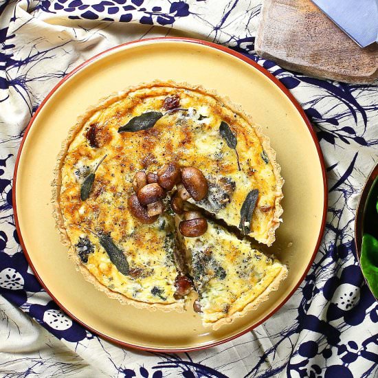 Roast Dinner Quiche – GF