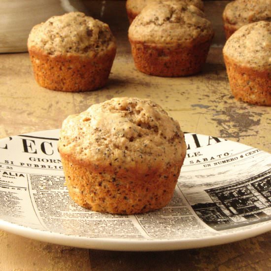 Banana Poppy Seed Muffins