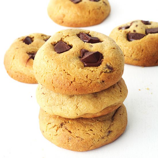 Peanut Butter Choc Chip Cookies