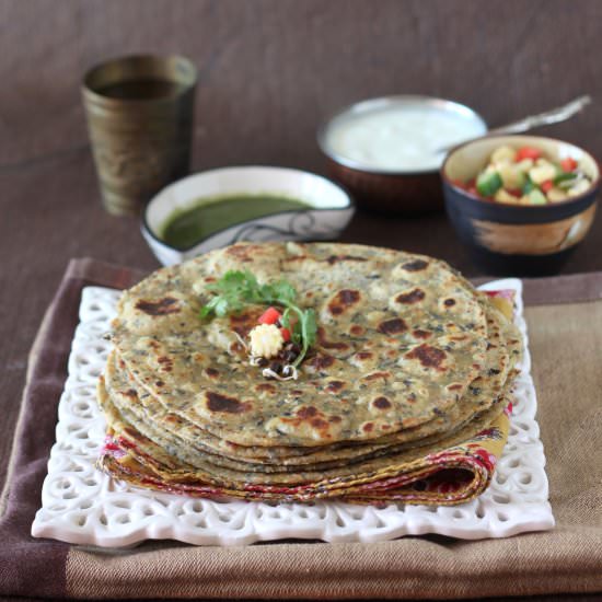 Flatbread with Bean Sprouts