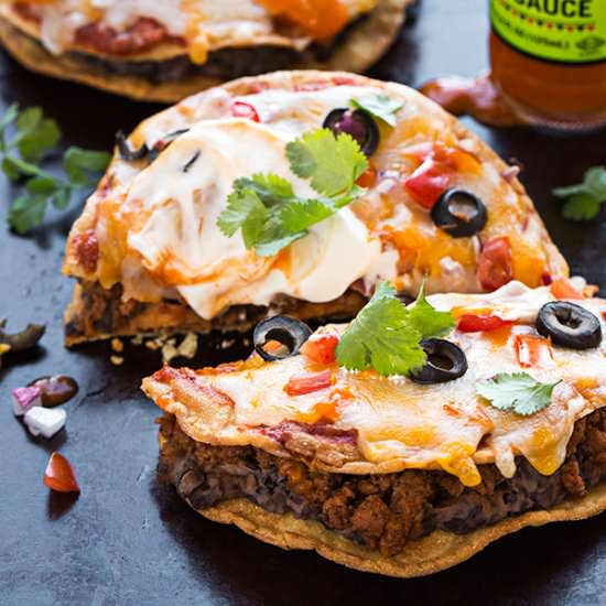 Mini Mexican Pizza