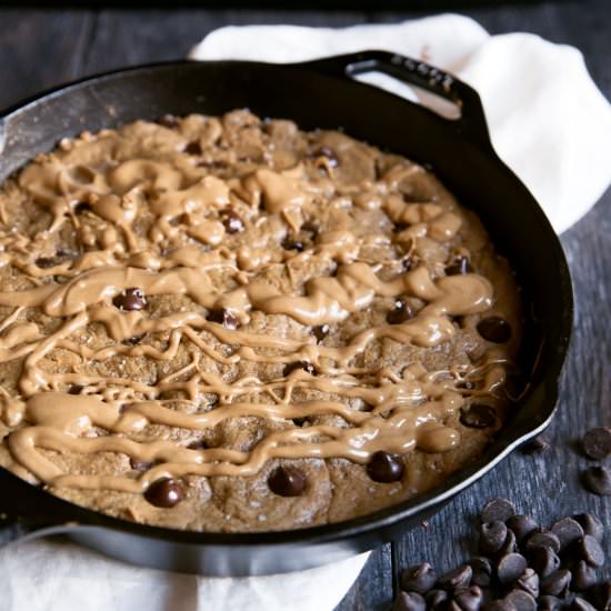 Flourless PB Chocolate Skillet