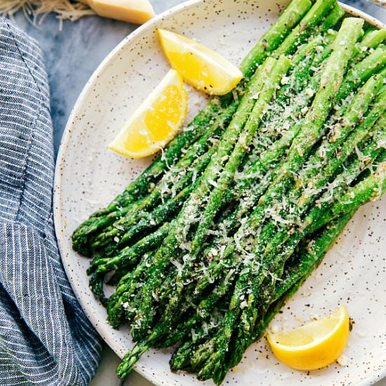 Roasted Parmesan Asparagus