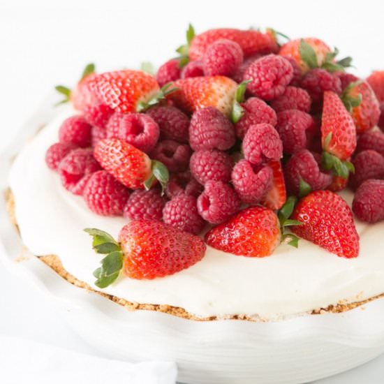 No Bake Lemon Cream Pie