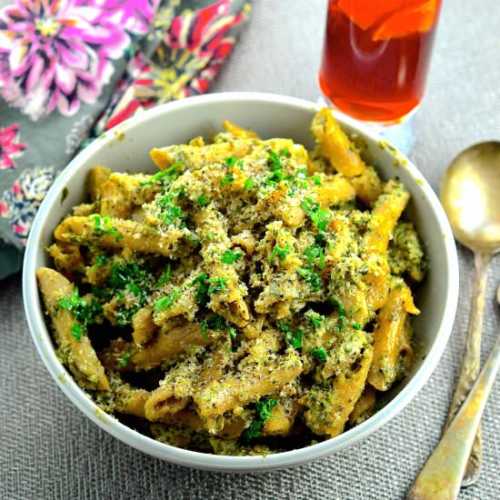 Penne, Cauliflower & Kale Pesto