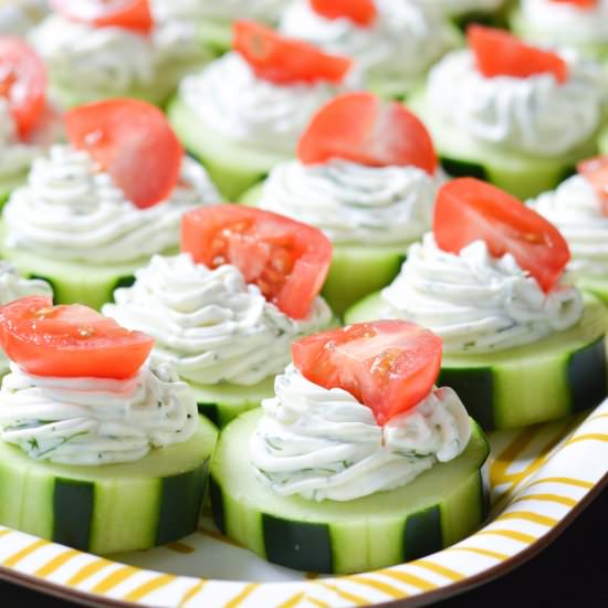 Dilly Cucumber Bites