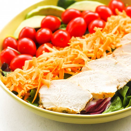 Grilled Chicken Garden Salad