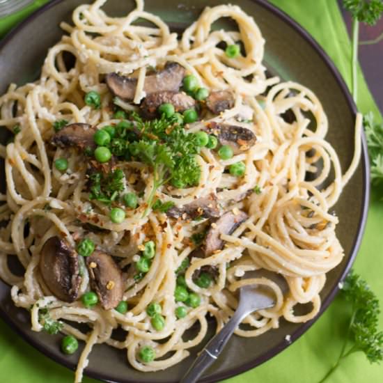 Vegan Spaghetti Carbonara