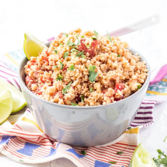 Mexican Cauliflower Rice