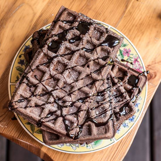 Chocolate Waffles