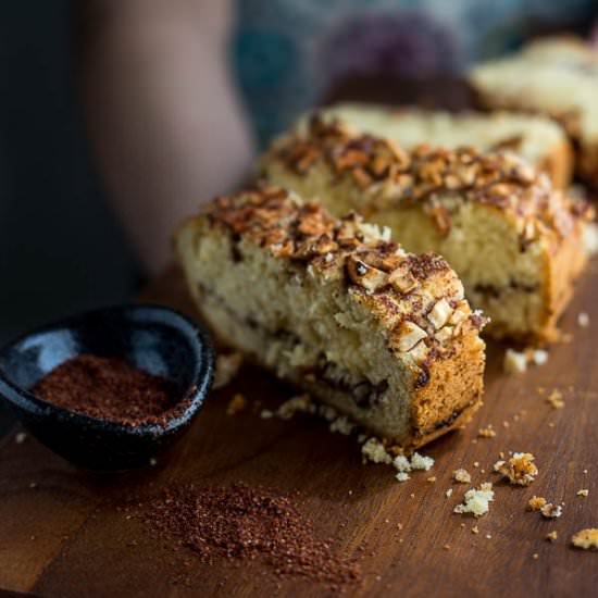 Spiced Apple Cinnamon Sumac Cake