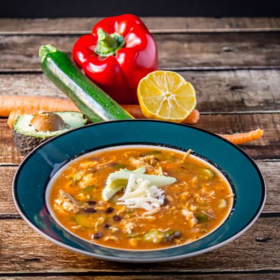 Chicken “Tortilla” Soup