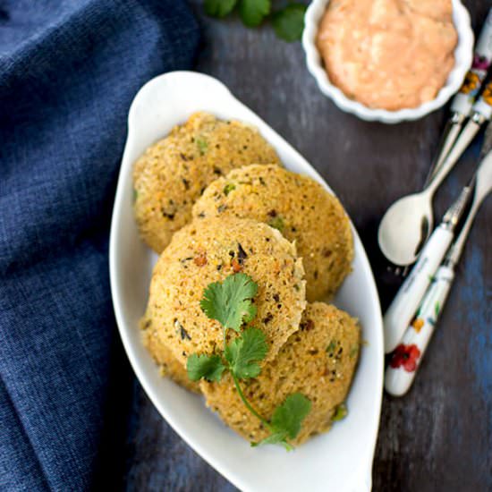 Quinoa & Oats Idli