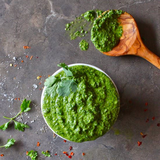 Chimichurri for cilantro lovers