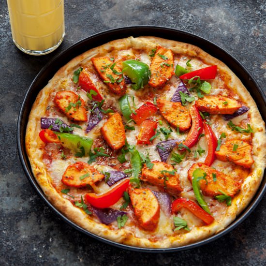 Chicken Tikka Masala Pizza