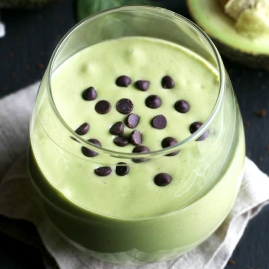 Vanilla Mint Oatmeal Smoothie