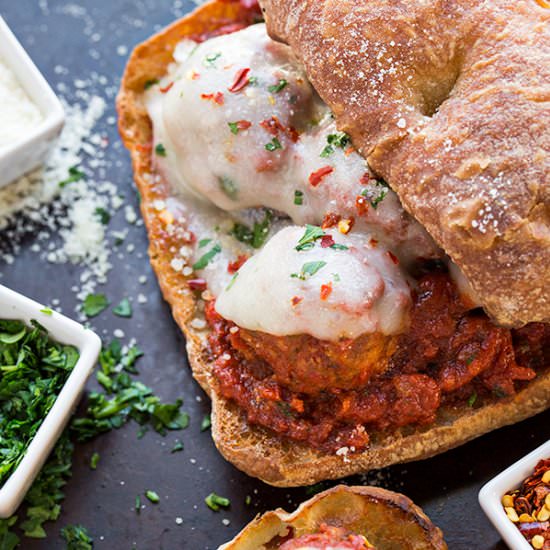 Italian Meatball Sandwich