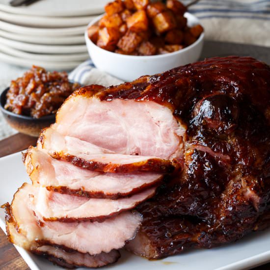 Chipotle Pineapple Bourbon Ham