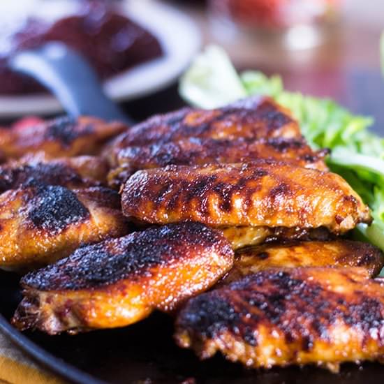 Chipotle Baked Chicken Wings