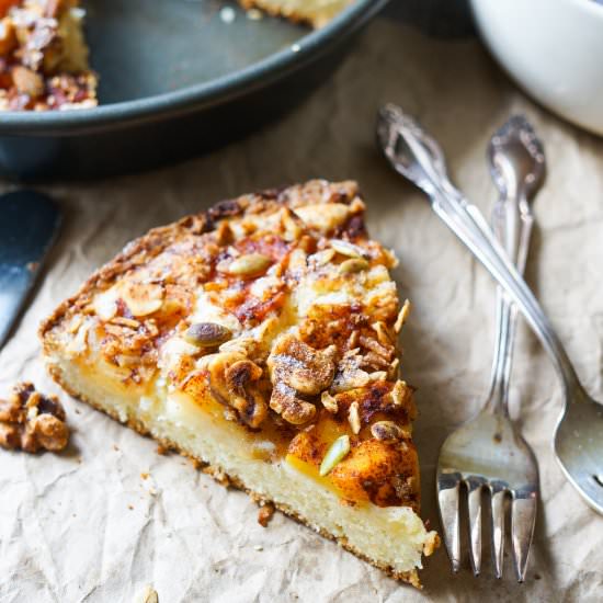 Nutty Plum Kuchen