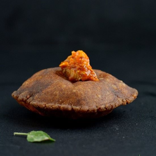 Ragi Aloo Poori