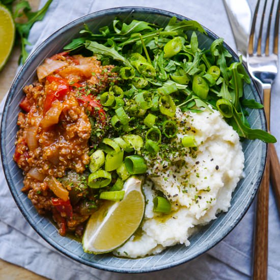 One Pot Healthy Beef & Quinoa Chili