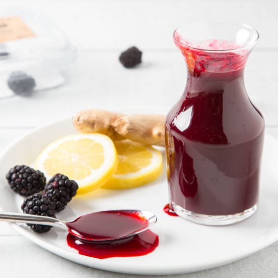 Blackberry Ginger Syrup