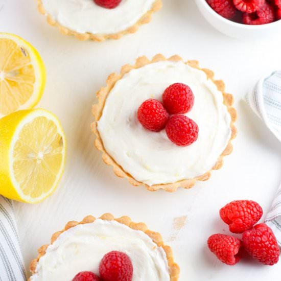 Lemon Raspberry Tartlets