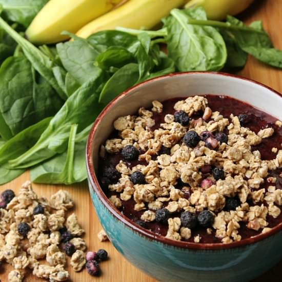 Blueberry Smoothie Bowl