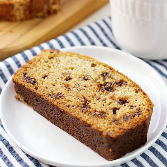 Banana Chocolate Chip Bread