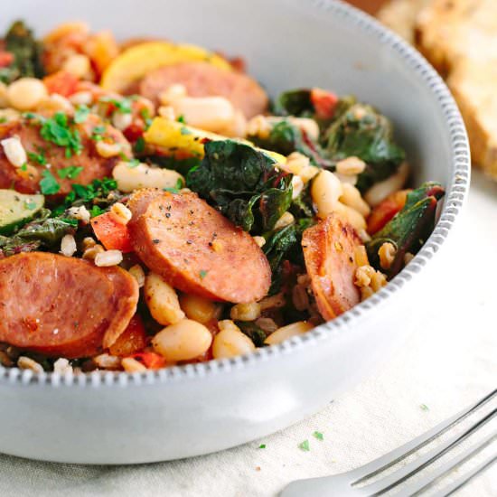 Italian White Bean Vegetable Stew