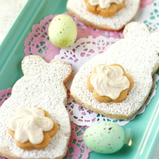 Easter Bunny Sugar Cookies